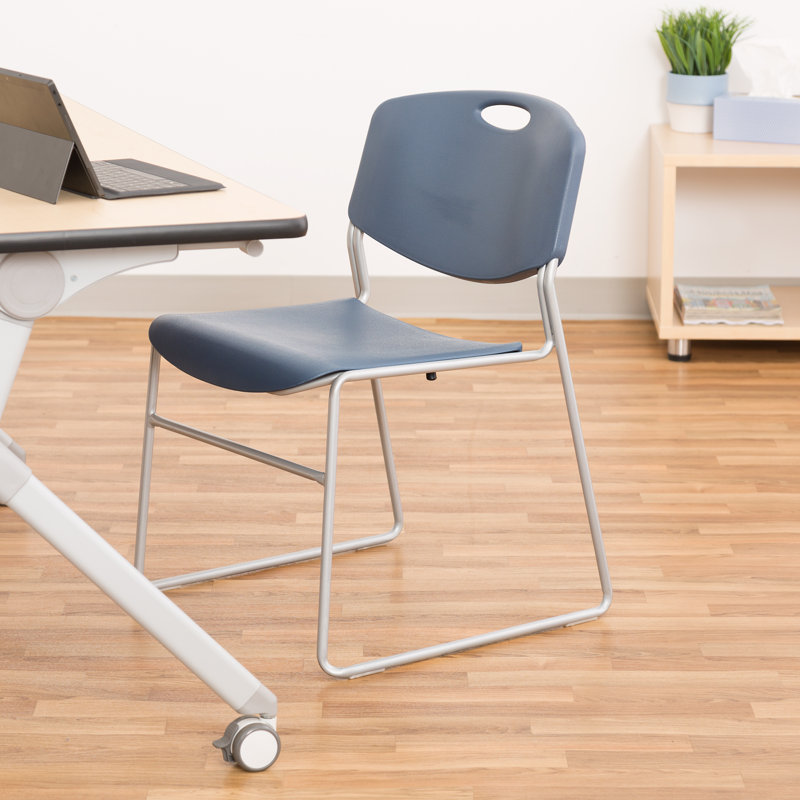 Armless HeavyDuty Stackable Chair & Reviews